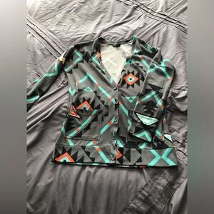Aztec Print Nollie Cardigan
